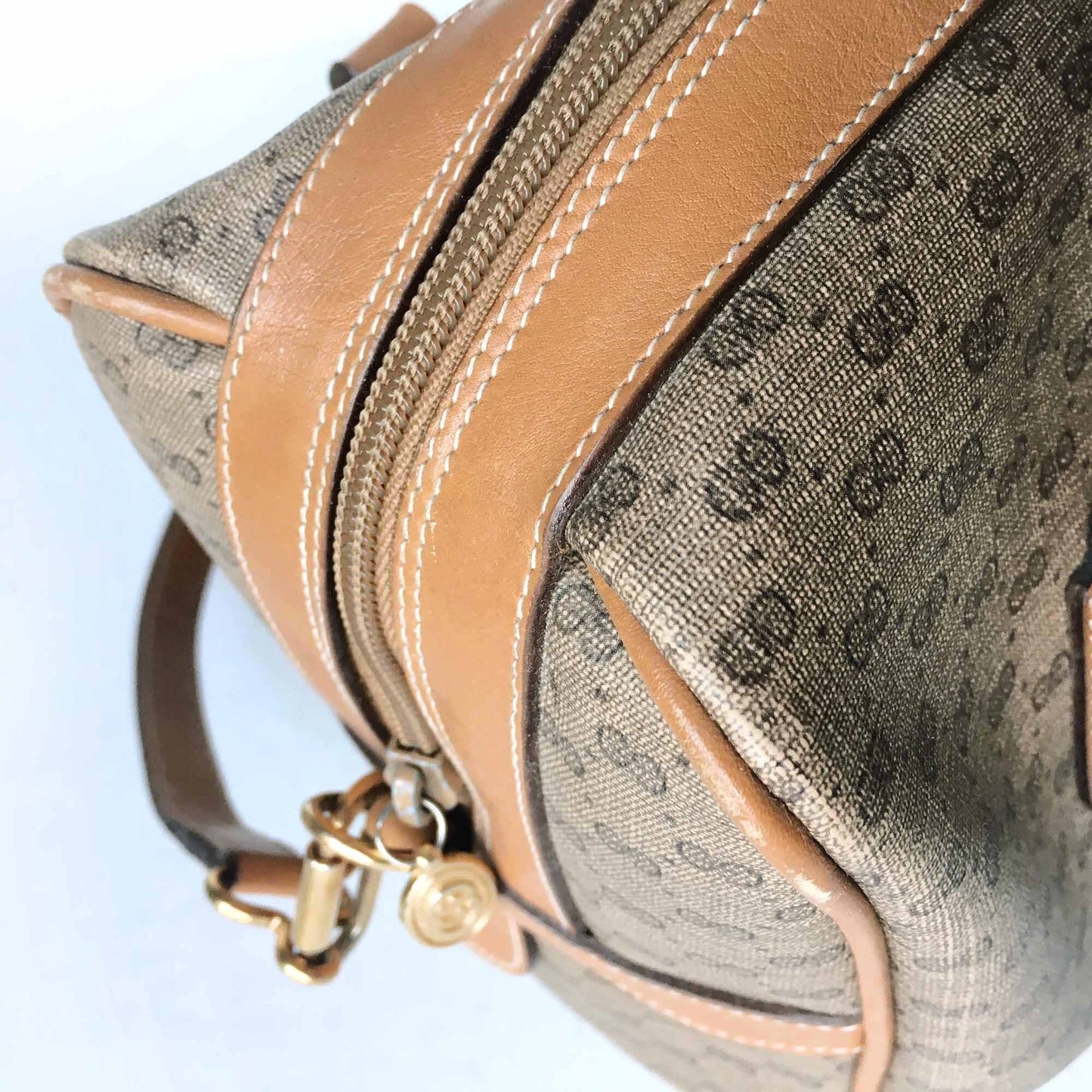 Gucci Boston web GG monogram bag