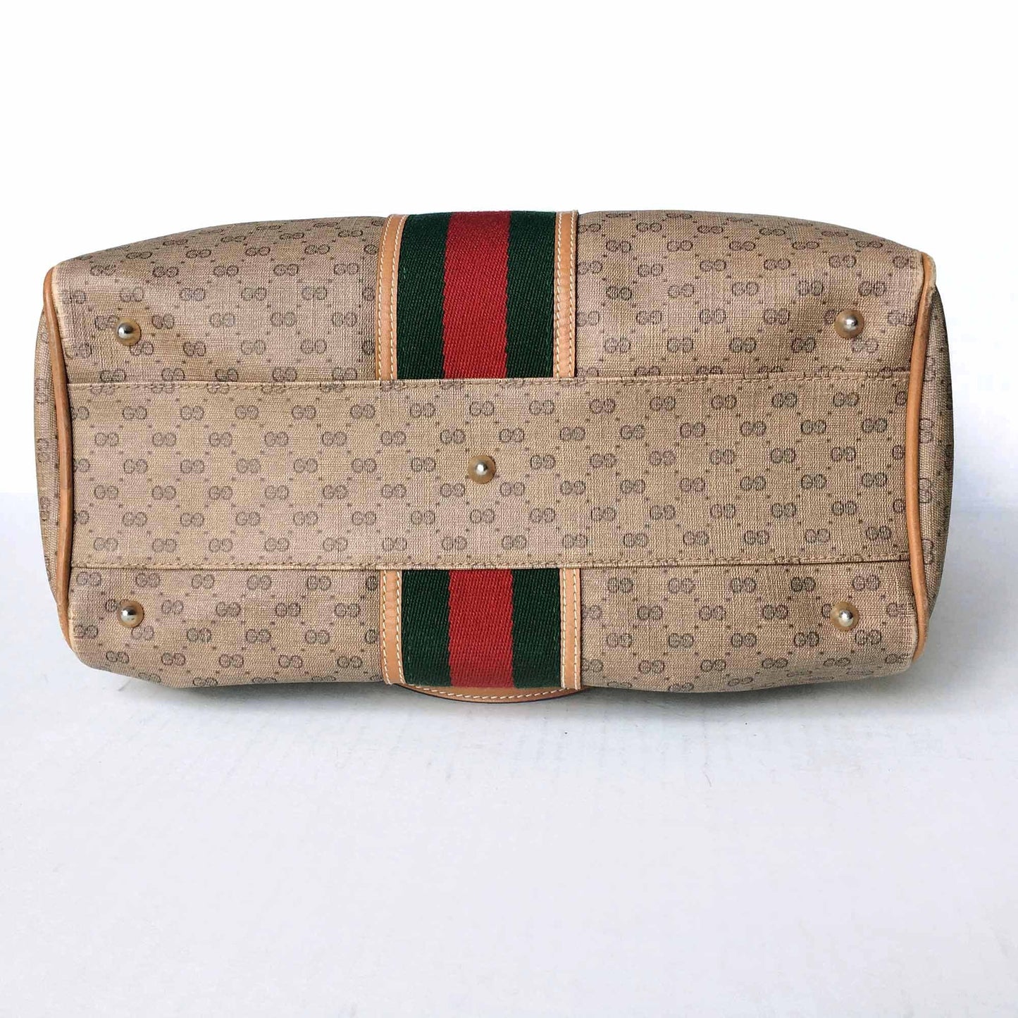 Gucci Boston web GG monogram bag