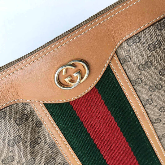 Gucci Boston web GG monogram bag