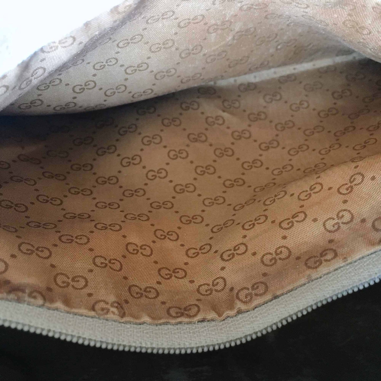 Gucci Boston web GG monogram bag
