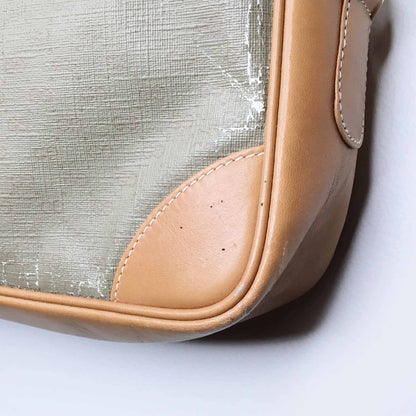 Vintage Gucci leather GG monogram crossbody bag