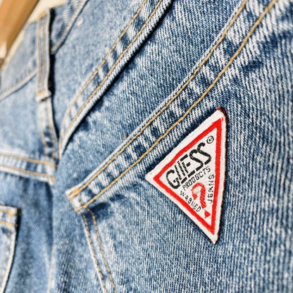 vintage 90s guess by marciano two-button boyfriend jeans - size 27