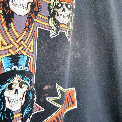 guns n roses 2016 appetite for destruction band slim fit tee - size large