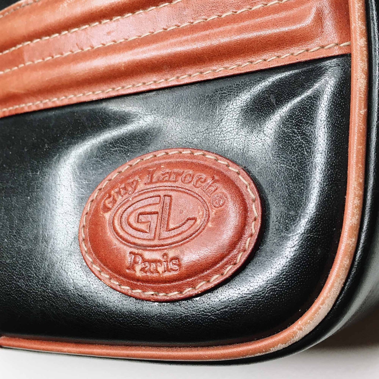 Vintage Guy Laroche Paris leather cross body