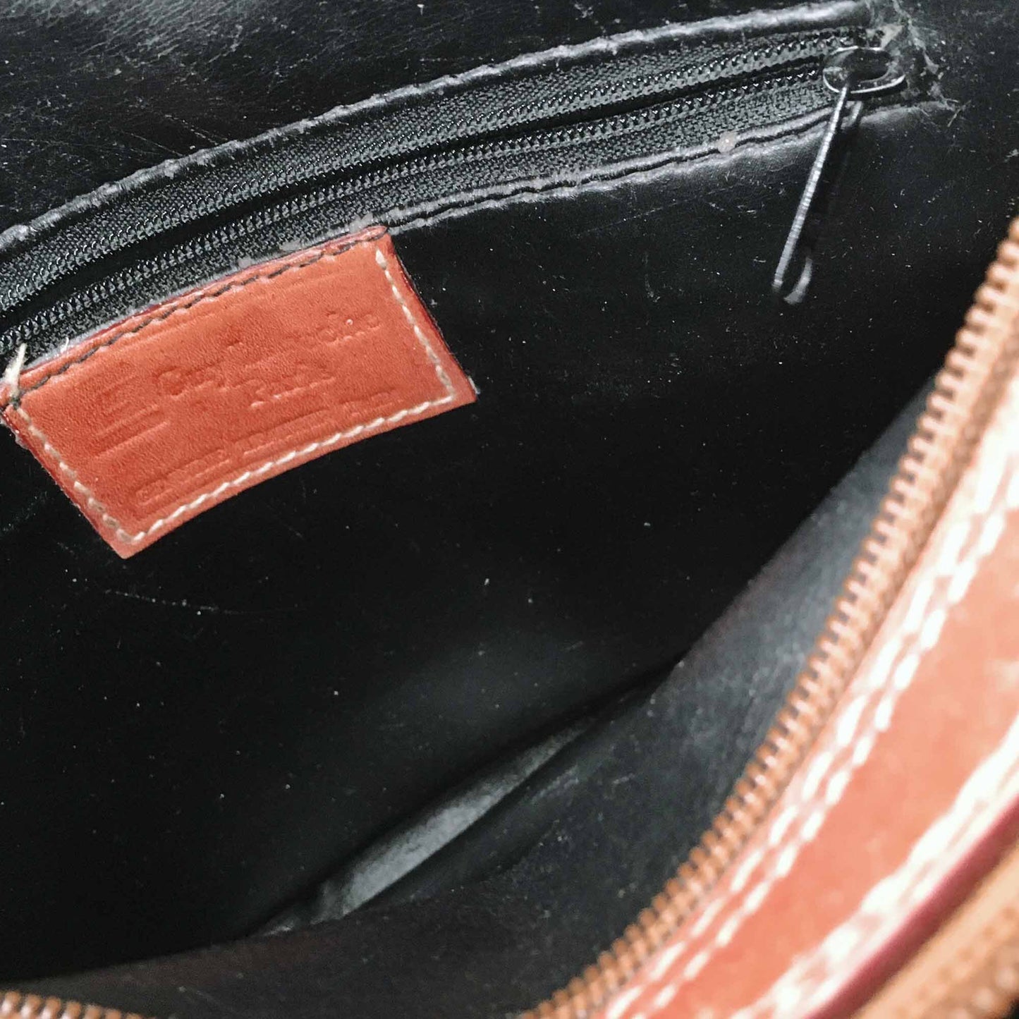 Vintage Guy Laroche Paris leather cross body