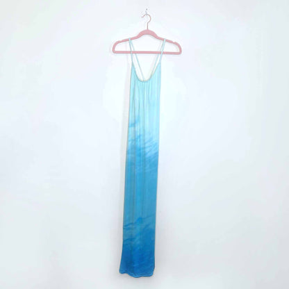 gypsy 05 desouk ombre tie back maxi dress - size small