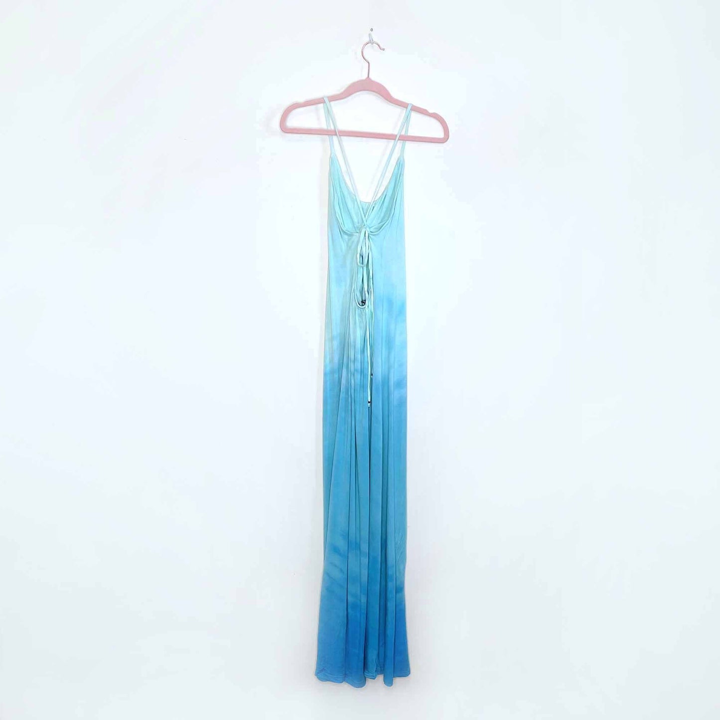 gypsy 05 desouk ombre tie back maxi dress - size small