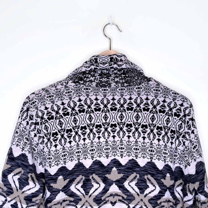 gypsy 05 boho orvieto waterfall open cardigan - size small