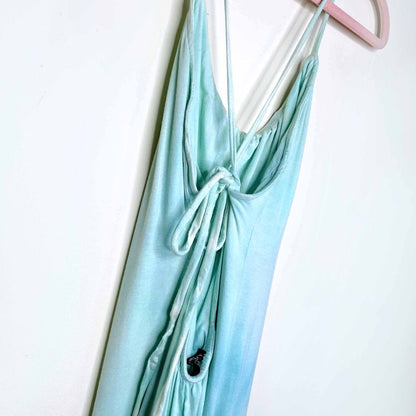 gypsy 05 desouk ombre tie back maxi dress - size small