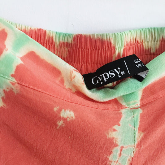 Gypsy05 Pompom Hem Silk Short - size Small