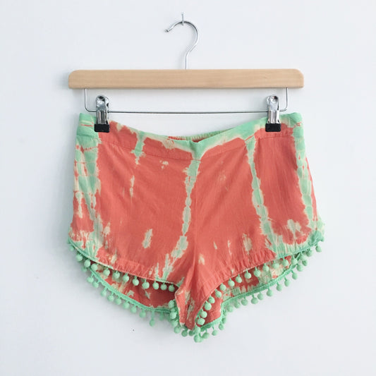 Gypsy05 Pompom Hem Silk Short - size Small