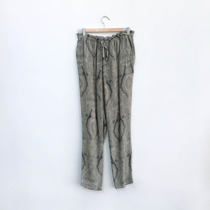 Gypsy 05 silk drawstring pant - size Small