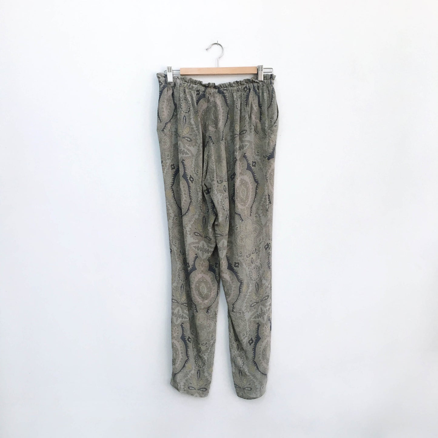 Gypsy 05 silk drawstring pant - size Small
