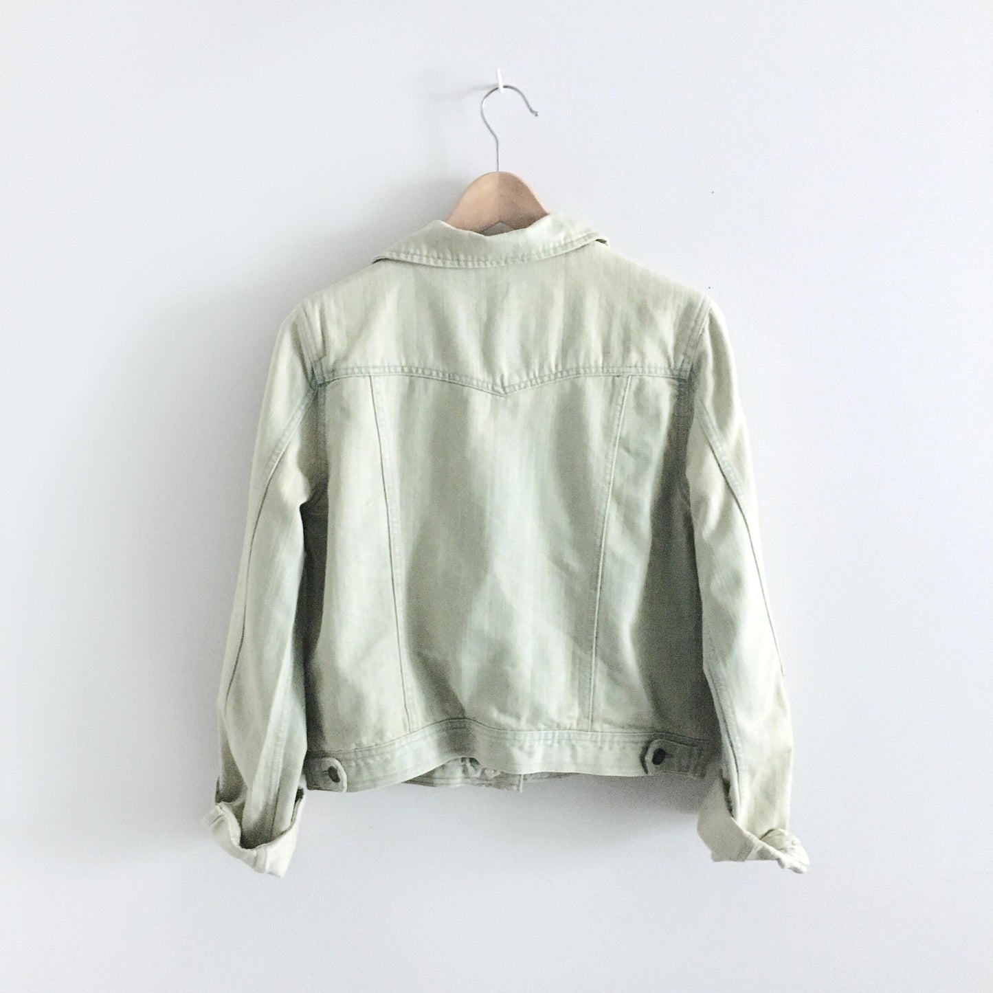 I love H81 Lined Boho Jean Jacket - size Large