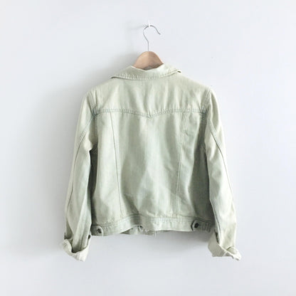 I love H81 Lined Boho Jean Jacket - size Large