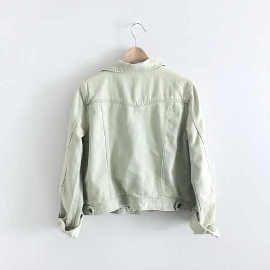 I love H81 Lined Boho Jean Jacket - size Large