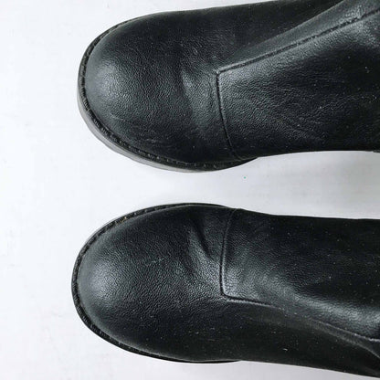 H&M Dividend chunky heeled boots - size 8.5