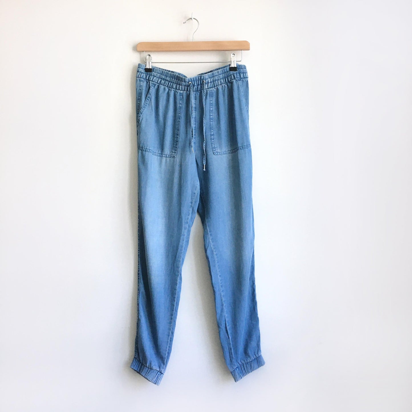 H&M chambray joggers - size 6