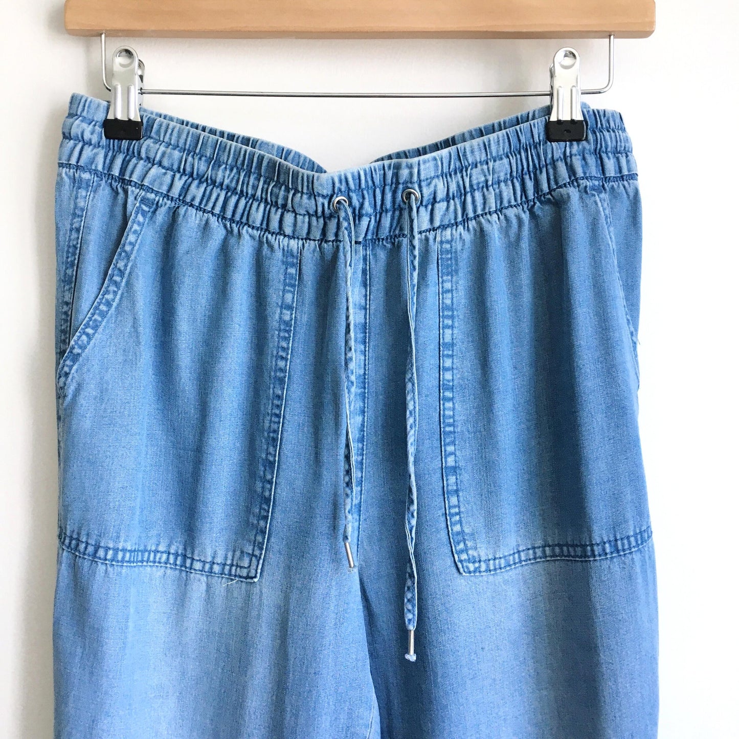 H&M chambray joggers - size 6