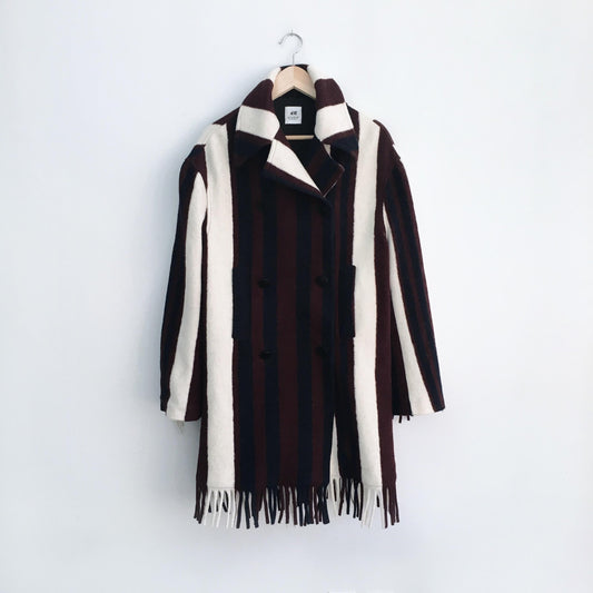 h&m studio oversized wool jacket - size 4