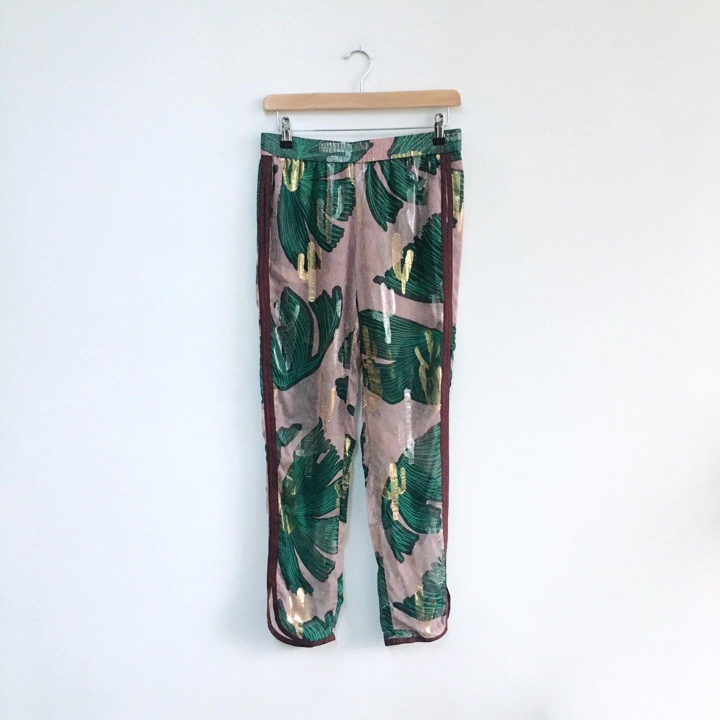 H&M Studio Silk Pant - size Small