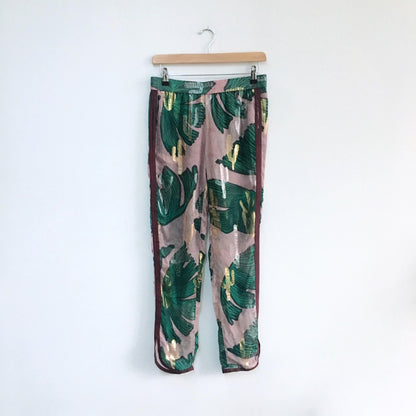H&M Studio Silk Pant - size Small