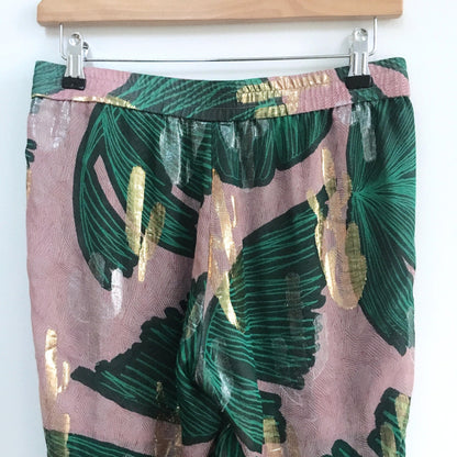 H&M Studio Silk Pant - size Small