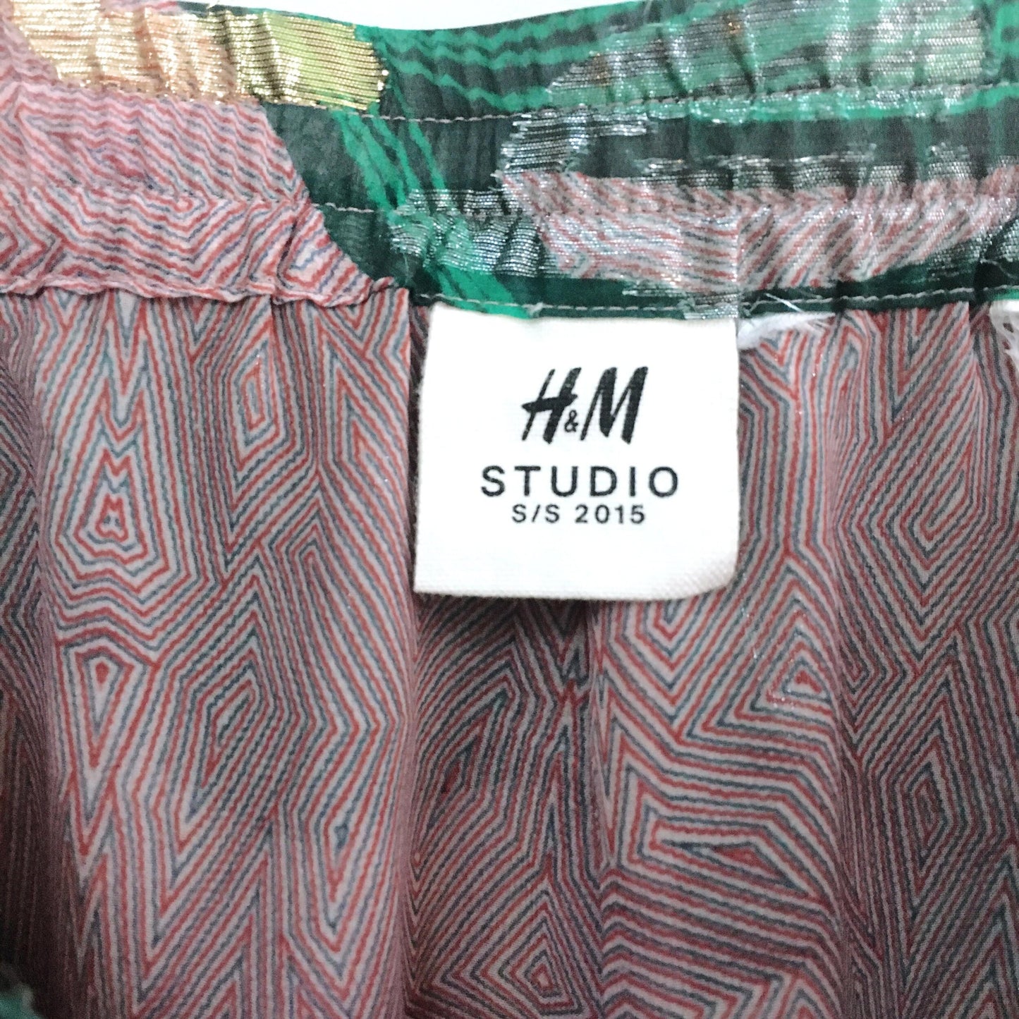 H&M Studio Silk Pant - size Small