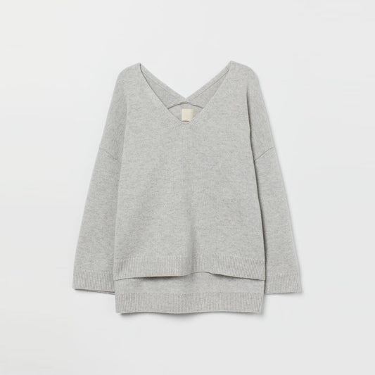 H&amp;M Oversized Wool Sweater in Melange - size Medium