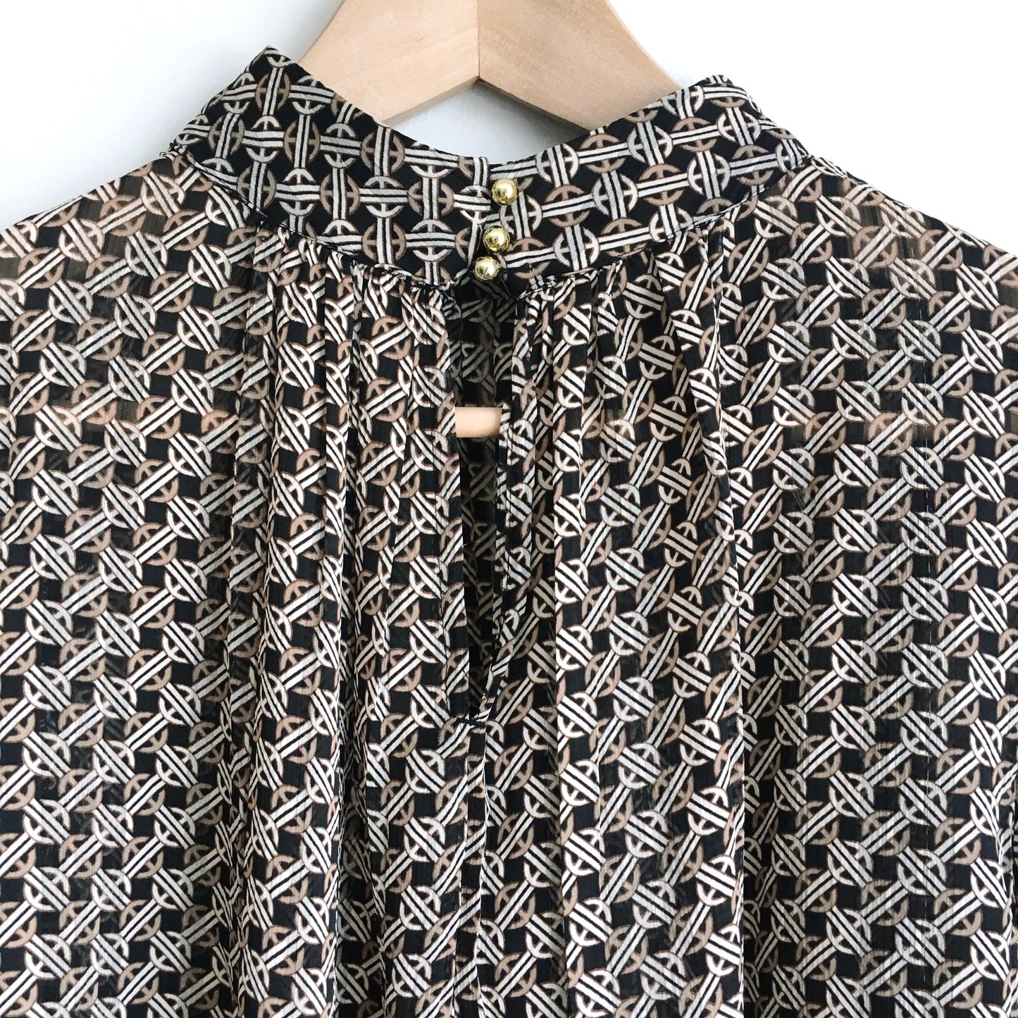 H&M Chainlink Blouse - size 10