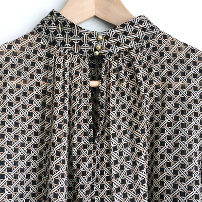H&M Chainlink Blouse - size 10