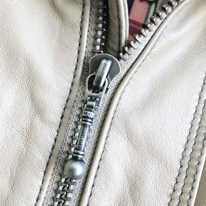 Harley Davidson leather moto jacket - size Medium