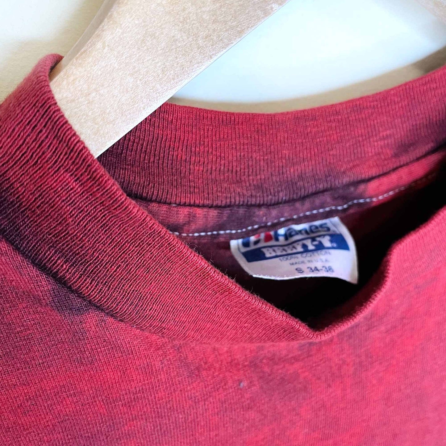 vintage 90's kids harley eagle tie dye tee - size small