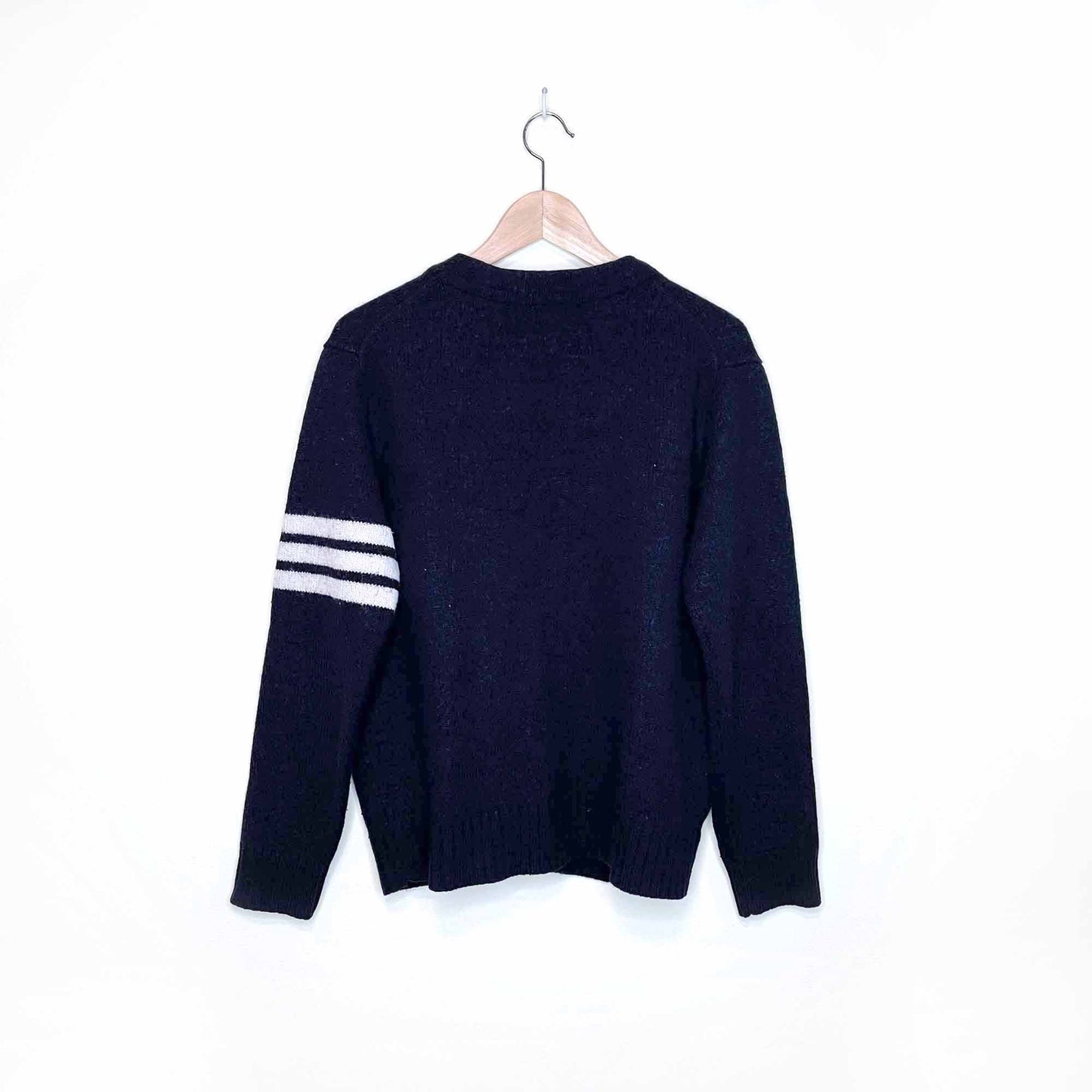 harvard university wool varsity H cardigan sweater - size large