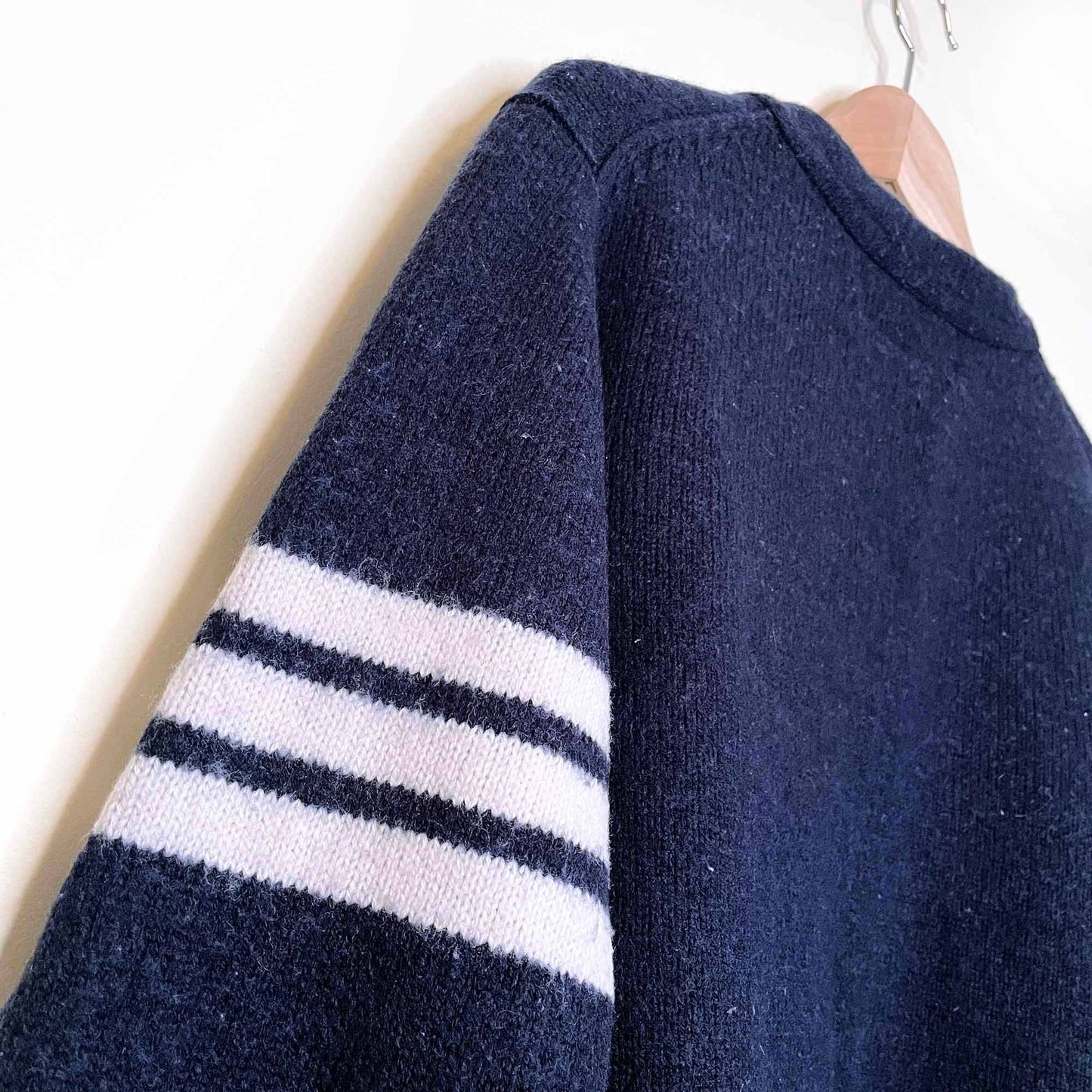 harvard university wool varsity H cardigan sweater - size large