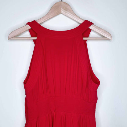 HD in Paris high neck crepe mini dress - size 6P