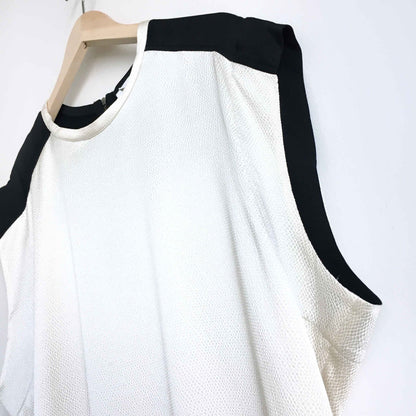 Helmut Lang silk crepe oversized top - size Large