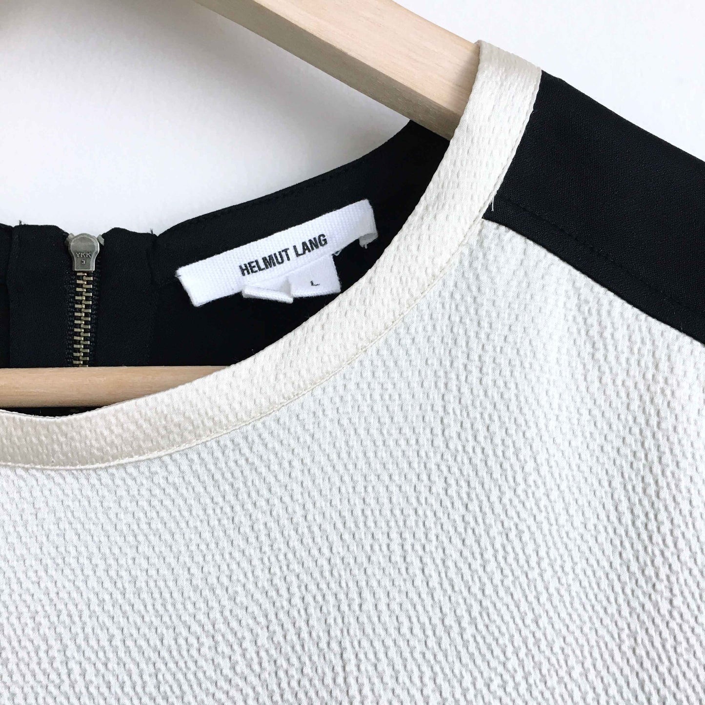 Helmut Lang silk crepe oversized top - size Large