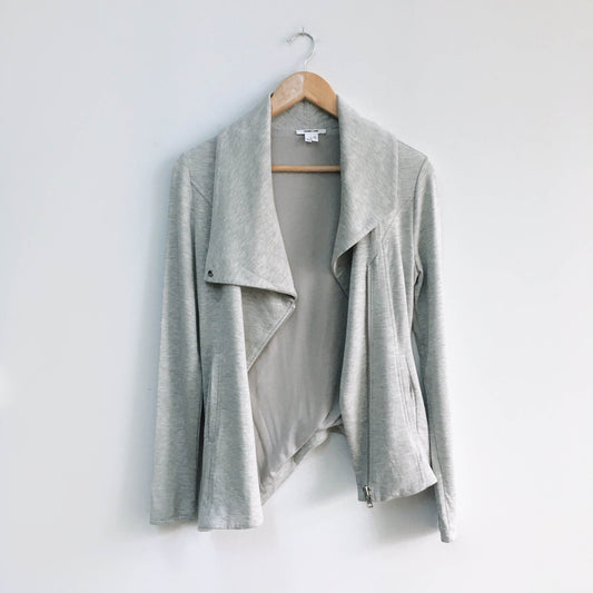 Helmut Lang Villous Moto Zip Jacket - size Small