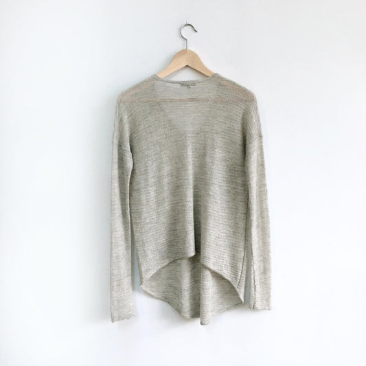 Helmut Lang Fine Alpaca V Neck Sweater - size Small