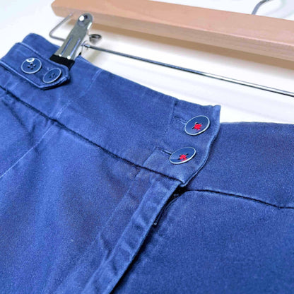 h&m high rise trouser shorts - size 4