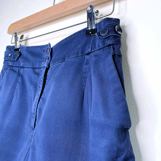 h&m high rise trouser shorts - size 4