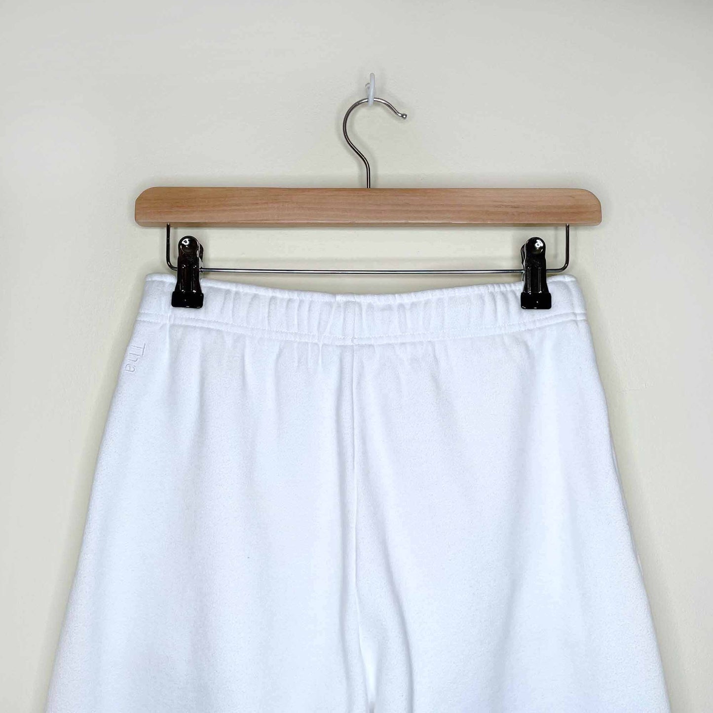 h&m wide cut high rise cozy sweat pants - size small