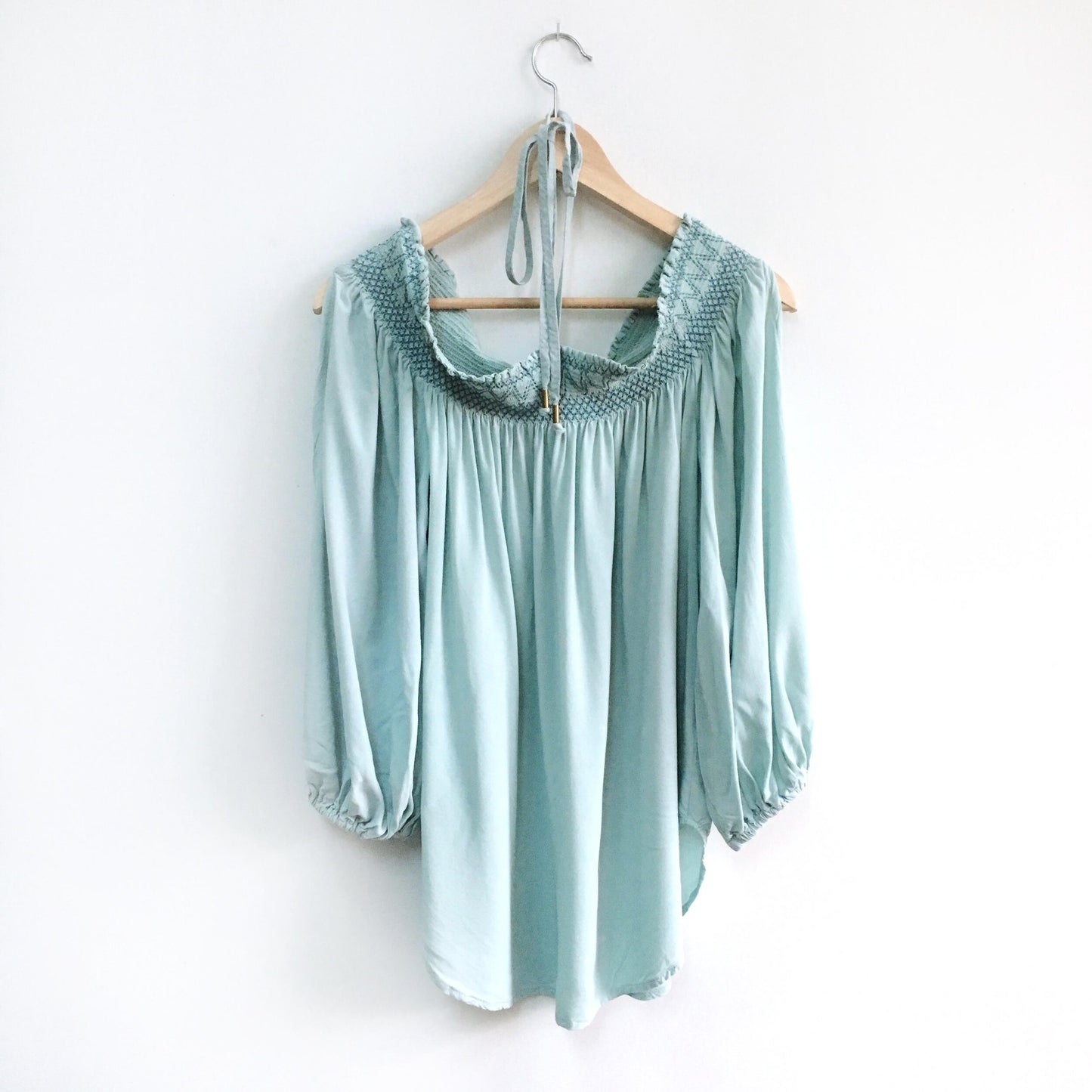 Holding Horses Rosario boho off-shoulder top - size Medium