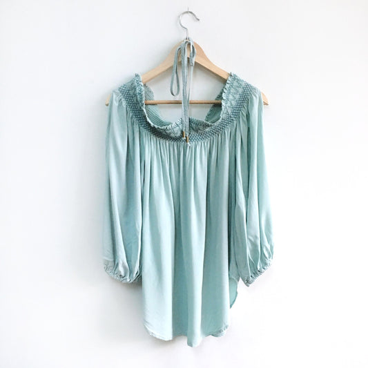 Holding Horses Rosario boho off-shoulder top - size Medium