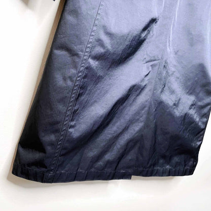 vintage holt renfrew black trench rain coat - size 8