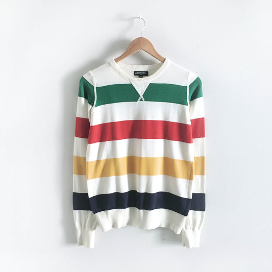 Hudson's Bay HBC Stripes Sweater - size Small