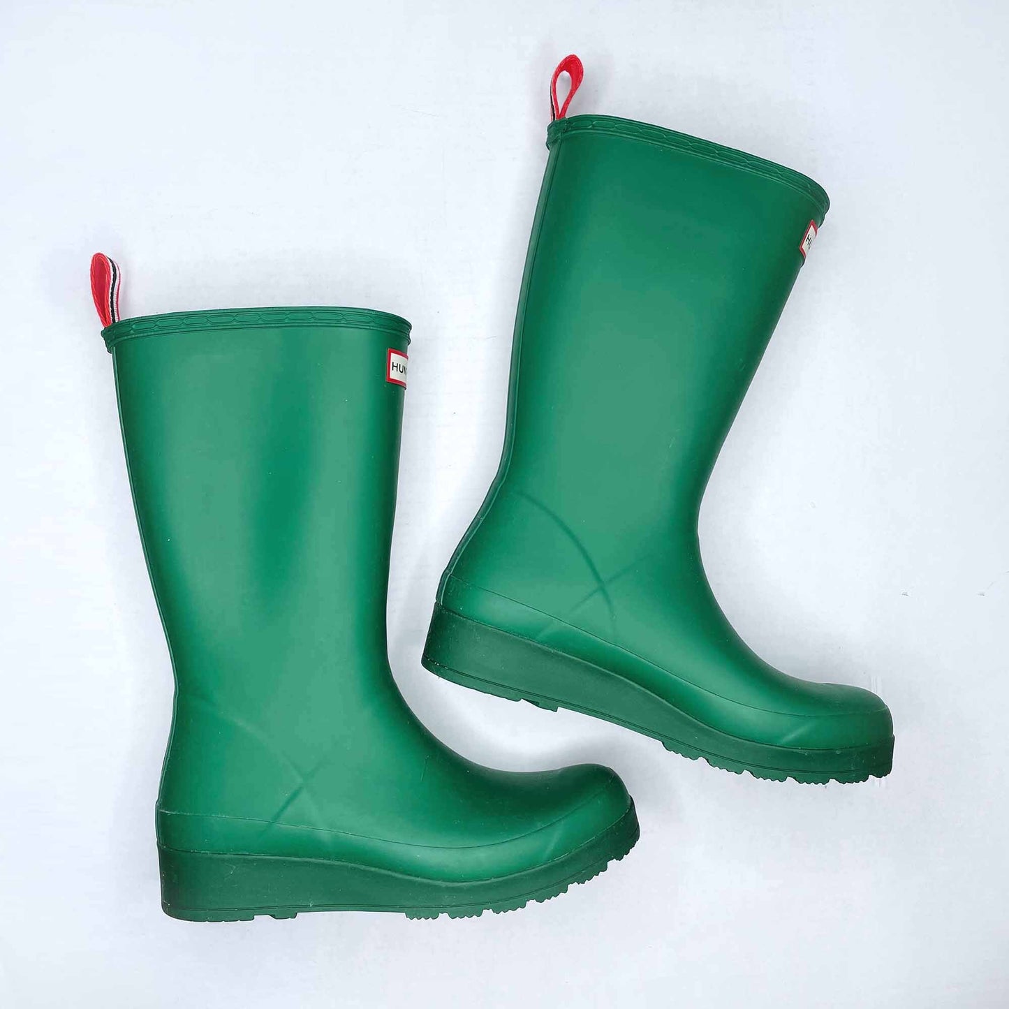 Hunter original play wedge tall rain boot - size 8