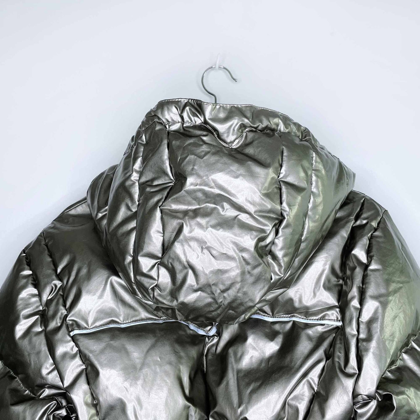 NWT Hunter down puffer pewter jacket - size 8