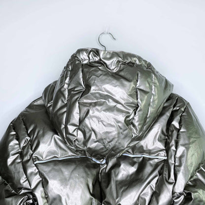 NWT Hunter down puffer pewter jacket - size 8